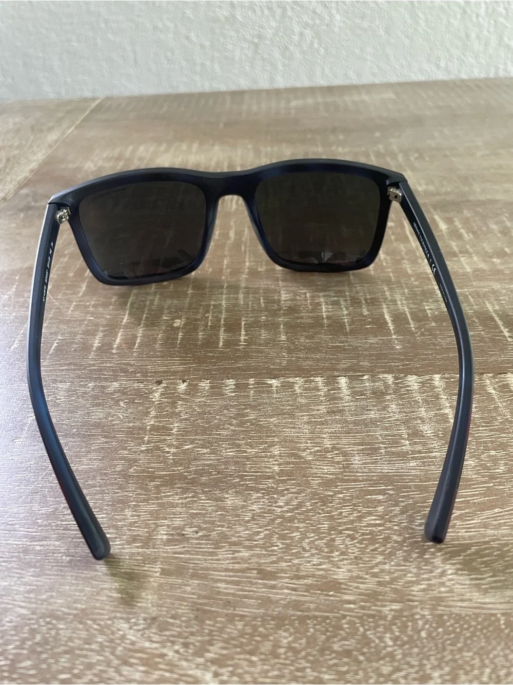 Armani Exchange Men’s Black Square Sunglasses AX 4067S 8230/87
